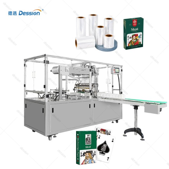 Automatic 3D Overwrapping Machine for Playing Cards & Game Boxes
